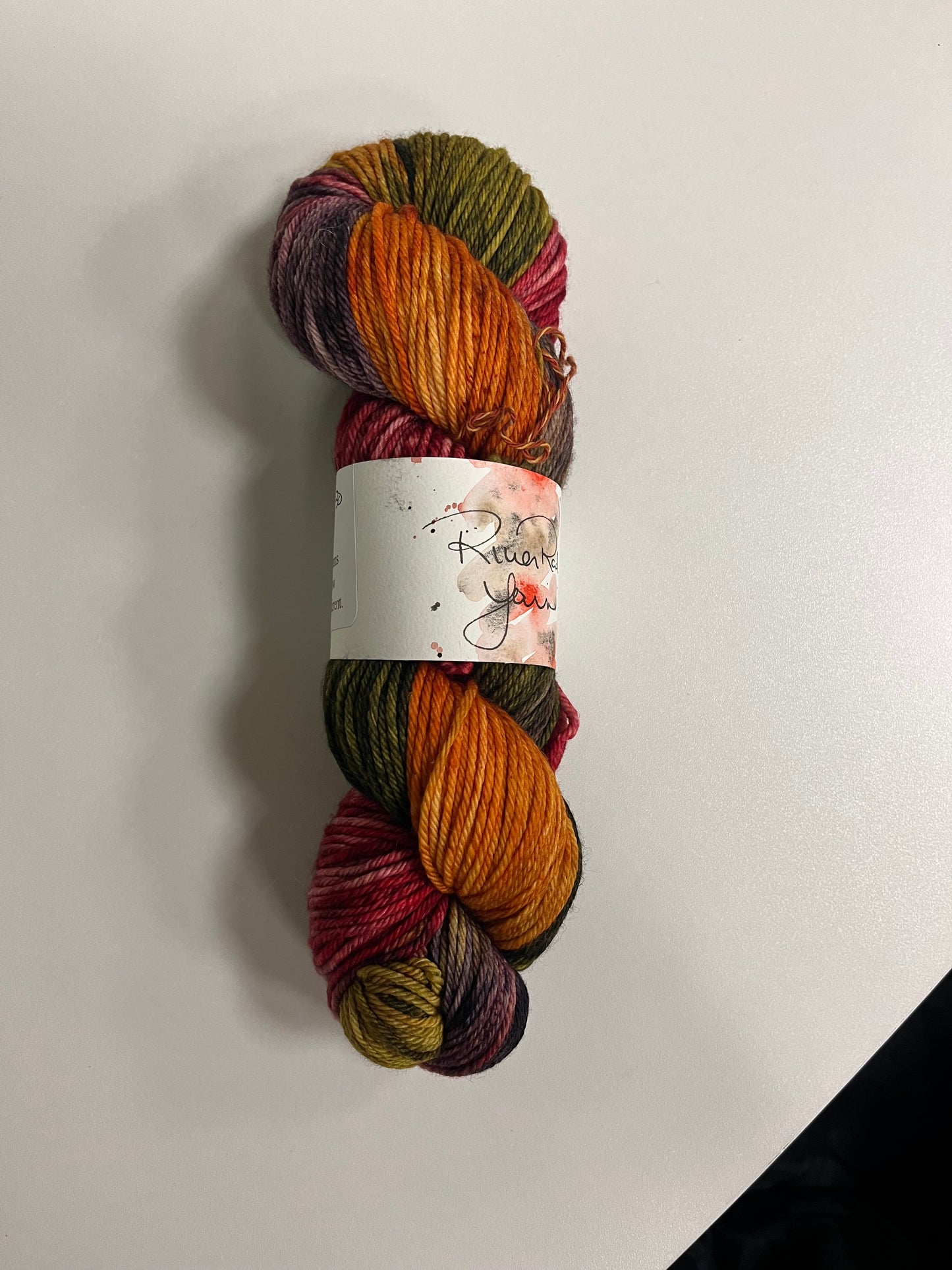 RiverRat Yarn 100% Superwash Merino Worsted- Foliage