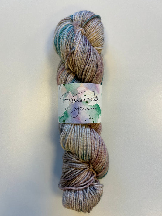RiverRat Yarn DK  Superwash Merino & Silk - Wisteria