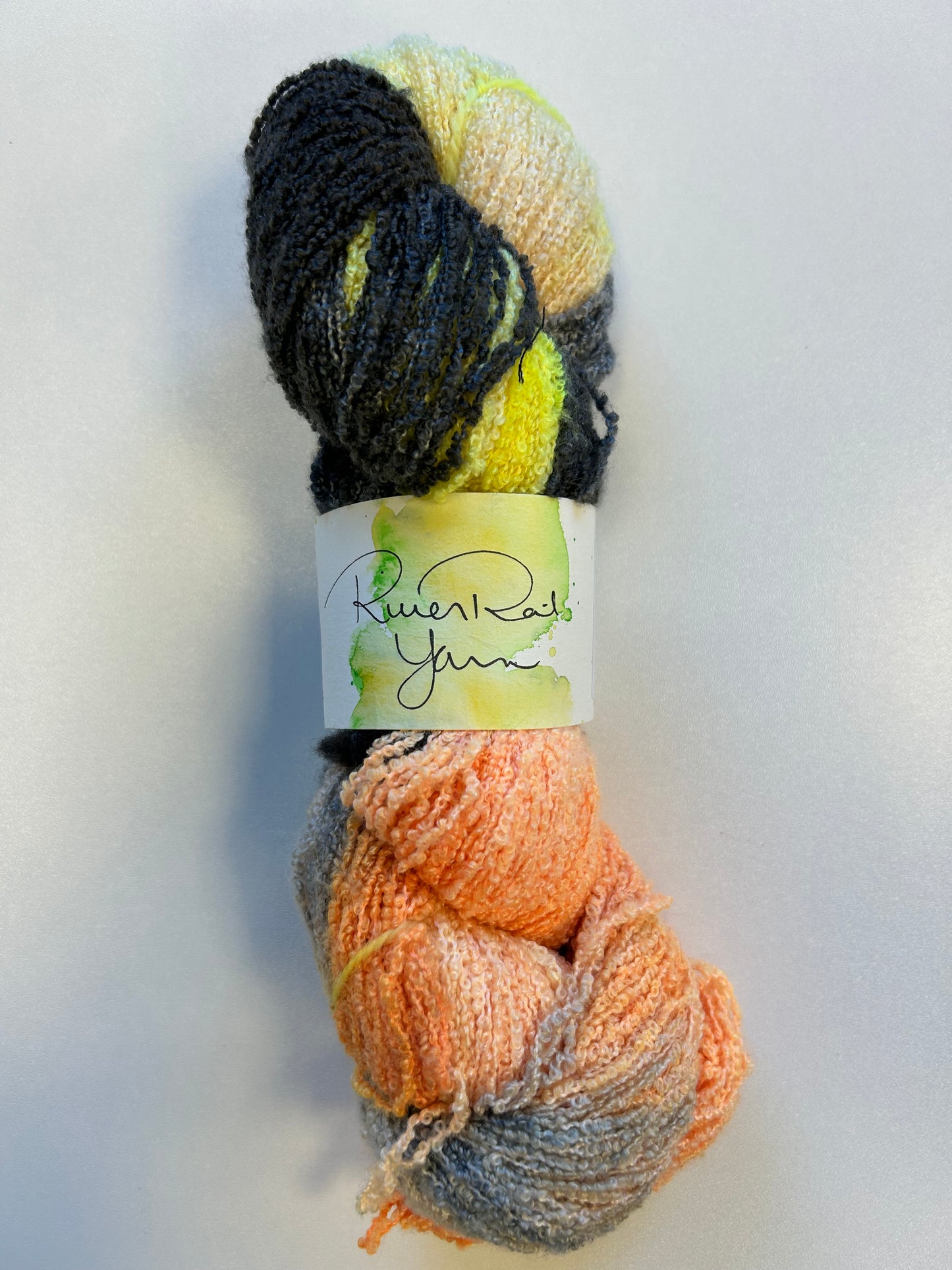 RiverRat Yarn Fingering Weight Boucle Construction Silk/Merino - Oriele