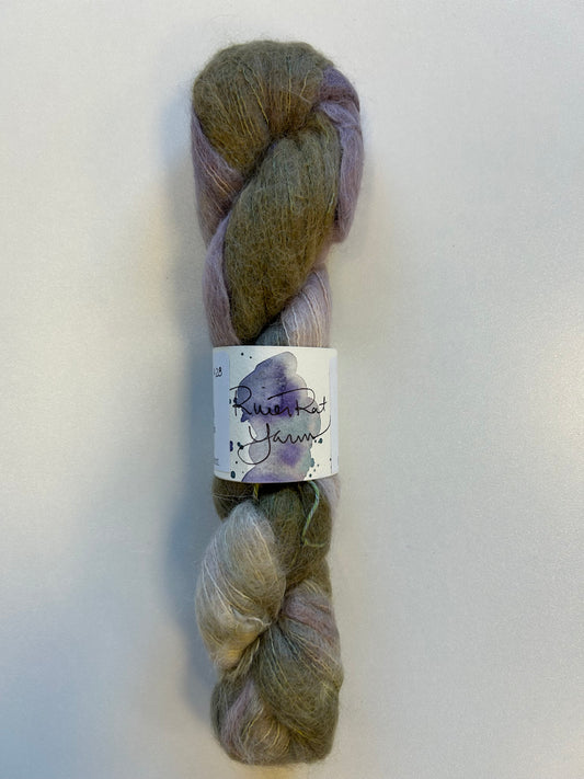 RiverRat Yarn Alpaca/Silk Lace Weight - Unknown Purple/Green