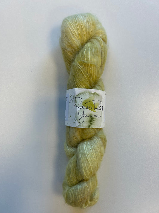RiverRat Yarn Alpaca/Silk Lace Weight - Unknown Olive Oil Light