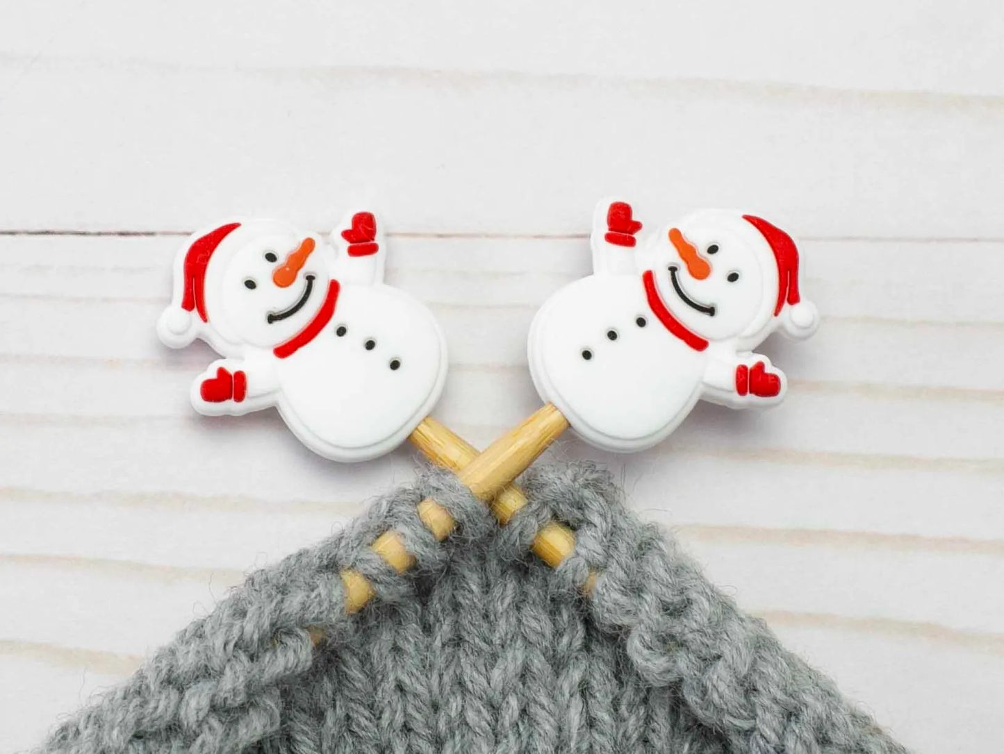 Fox & Pine Stitches - Snowman Stitch Stoppers