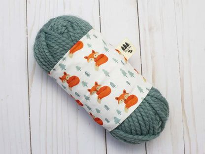 Fox & Pine Stitches Yarn Sweater - Friendly Fox