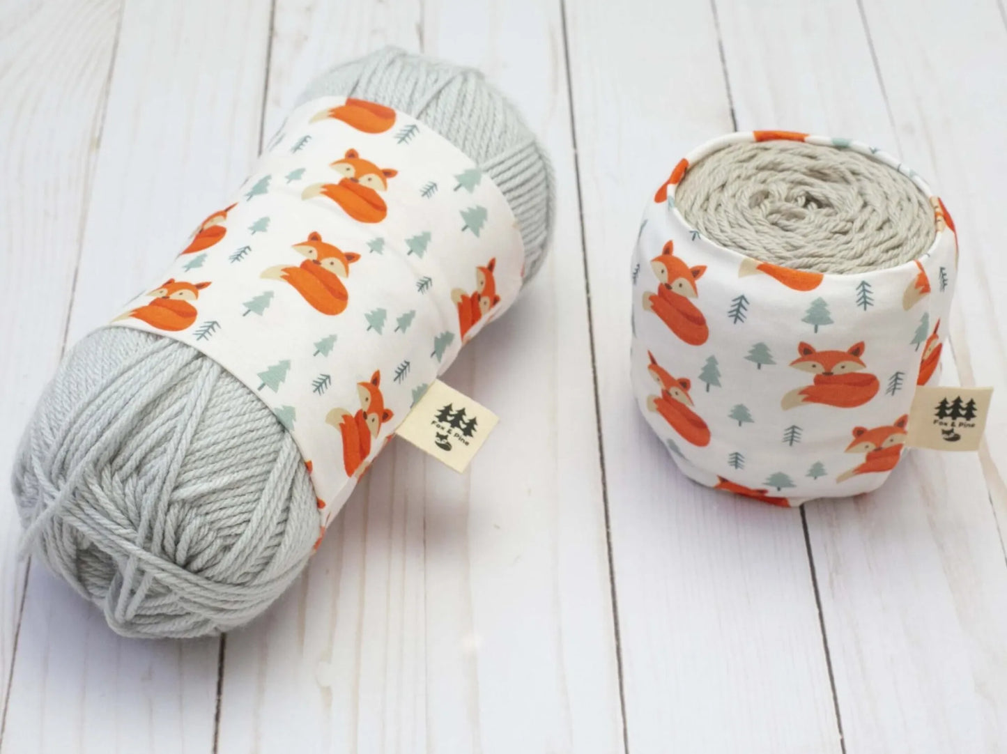 Fox & Pine Stitches Yarn Sweater - Friendly Fox