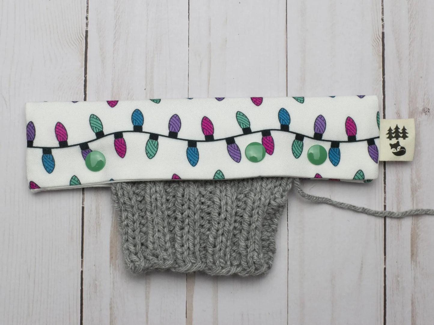 Fox & Pine Stitches Douple Pointed Needle Holder - Merry & Bright