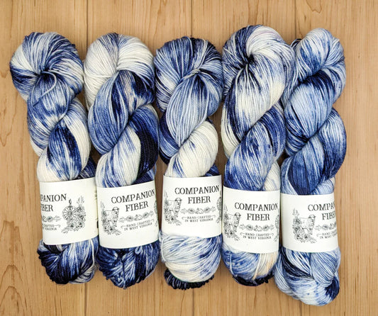 Companion Fiber Yarn - Indigo Twist