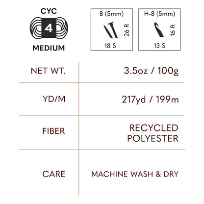Lion Brand Yarns Re-Make - Chestnut