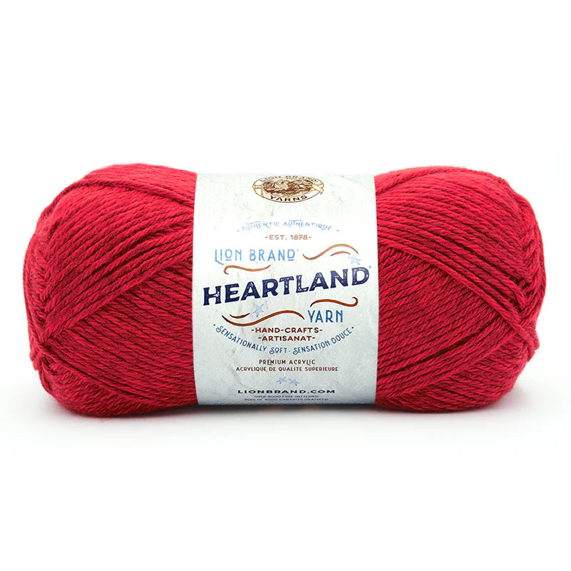 Lion Brand Yarns Heartland - Redwood