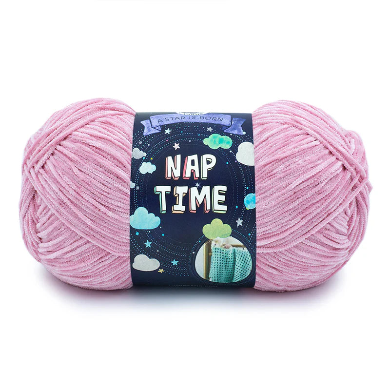 Lion Brand Yarn A Star Is Born: Naptime Yarn - Pink