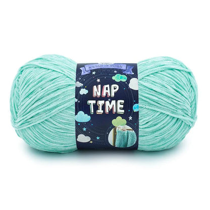 Lion Brand Yarn A Star Is Born: Naptime Yarn - Pale Aqua