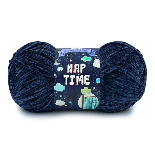 Lion Brand Yarn A Star Is Born: Naptime Yarn - Navy