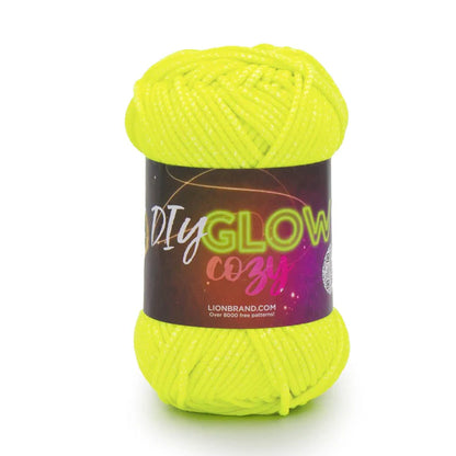 Lion Brand Yarns DIY Glow Cozy - Neon Yellow