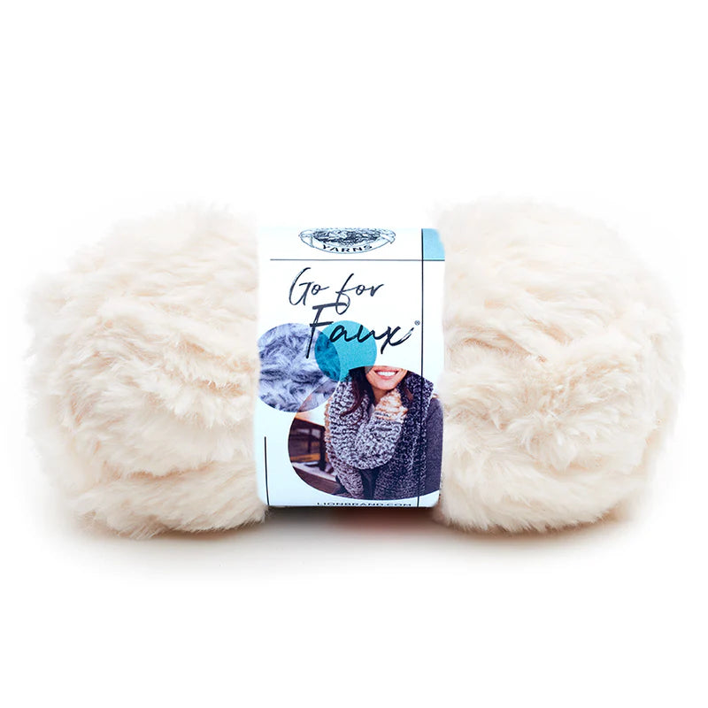 Lion Brand Yarns Go For Faux - Baked Alaska