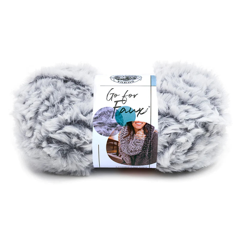 Lion Brand Yarns Go For Faux - Chinchilla