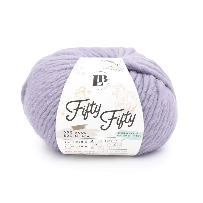 Lion Brand Yarns Fifty Fifty - Lavender Fields