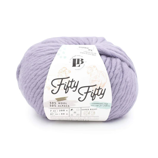 Lion Brand Yarns Fifty Fifty - Lavender Fields