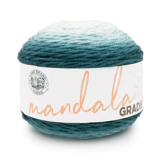 Lion Brand Yarns Mandala Gradient - Dark Teal