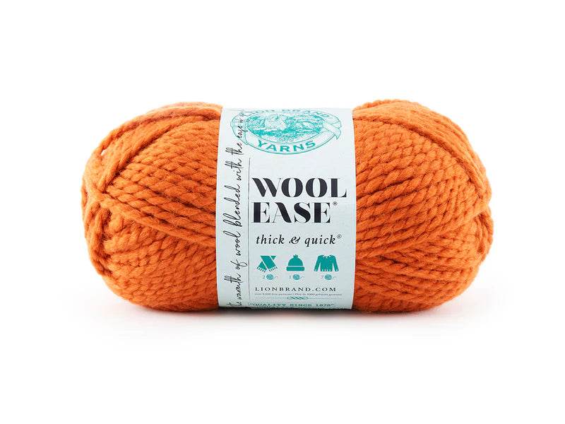 Lion Brand Yarns Wool Ease Thick & Quick - Pumpkin
