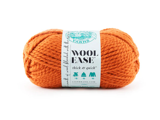 Lion Brand Yarns Wool Ease Thick & Quick - Pumpkin