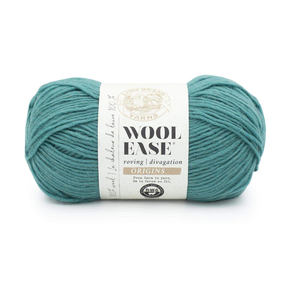 Lion Brand Yarns Wool-Ease Roving Origins - Aqua