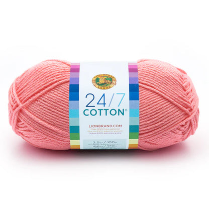 Lion Brand Yarns 24/7 Cotton - Pink