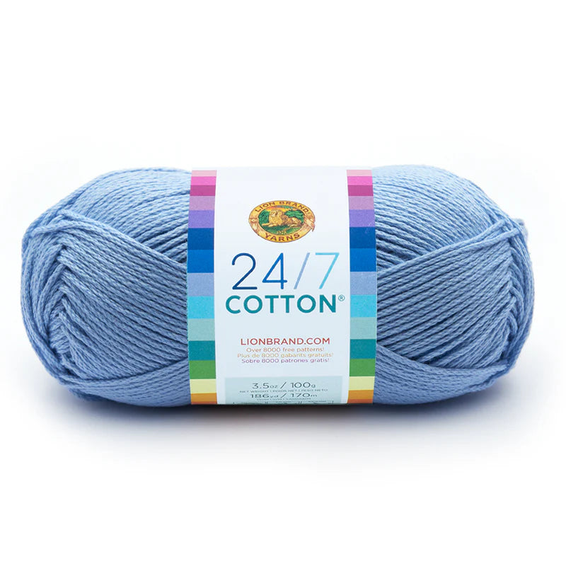 Lion Brand Yarns 24/7 Cotton - Sky