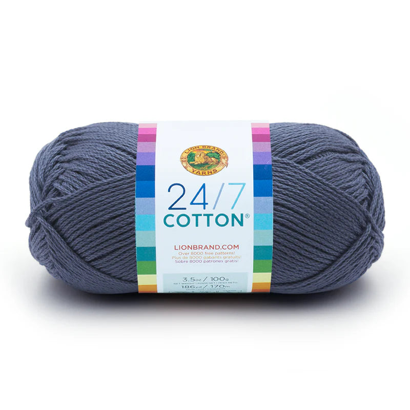 Lion Brand Yarns 24/7 Cotton - Denim