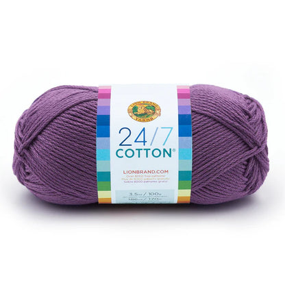 Lion Brand Yarns 24/7 Cotton - Purple