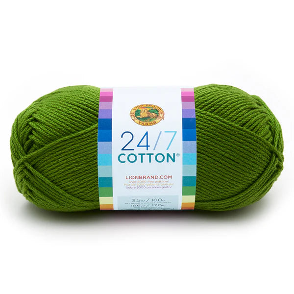 Lion Brand Yarns 24/7 Cotton - Grass