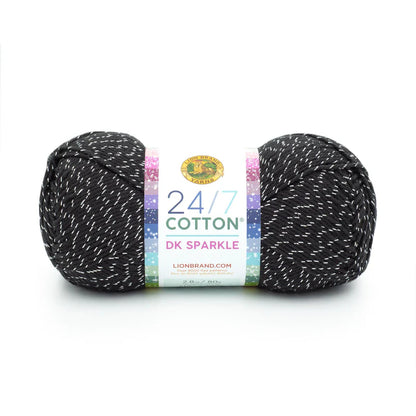 Lion Brand Yarns 24/7 Cotton DK Sparkle - Night Sky