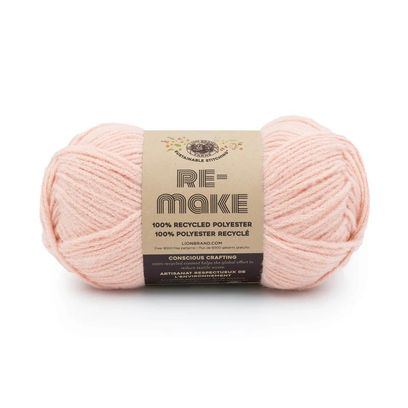 Lion Brand Yarns Re-Make - Pale Pink