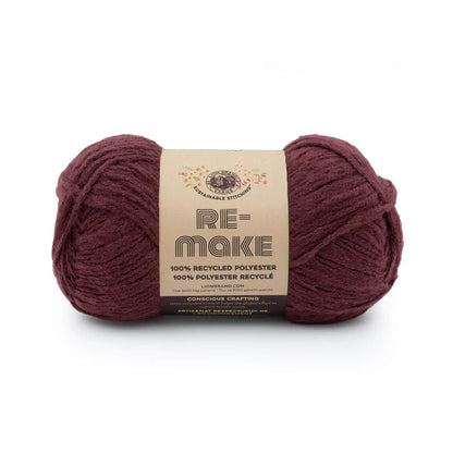 Lion Brand Yarns Re-Make - Burgundy