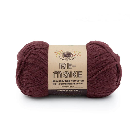 Lion Brand Yarns Re-Make - Burgundy