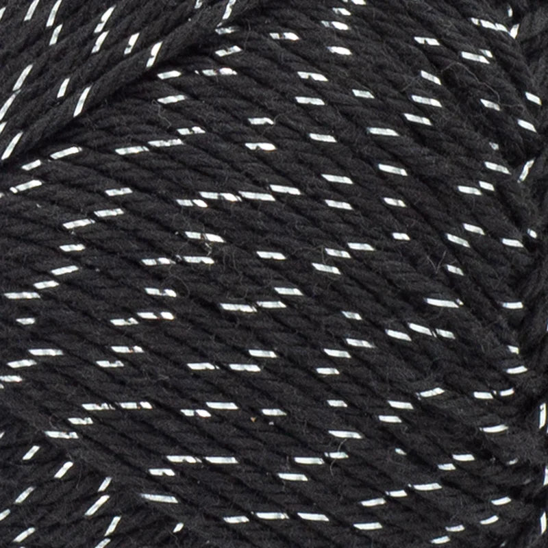 Lion Brand Yarns 24/7 Cotton DK Sparkle - Night Sky