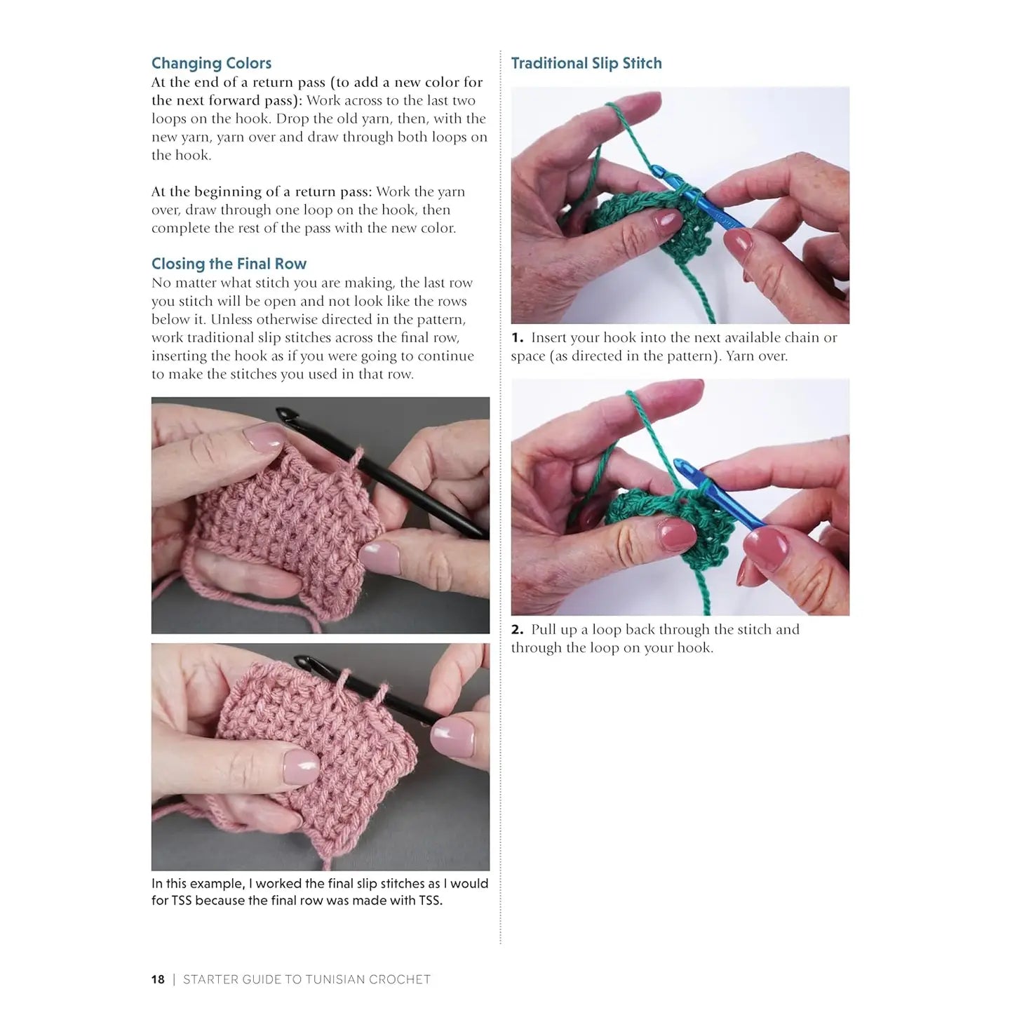 Starter Guide To Tunisian Crochet by Mary Beth Temple