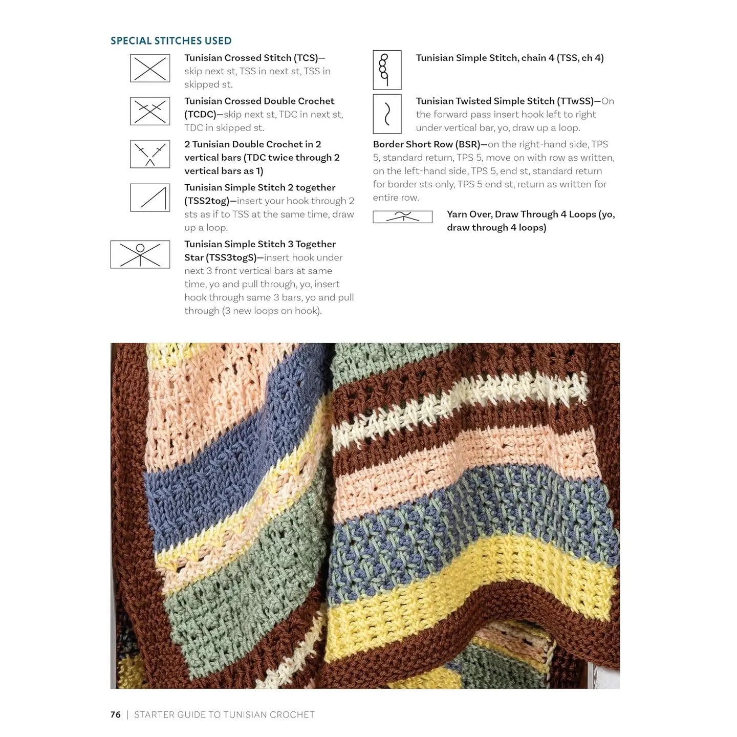 Starter Guide To Tunisian Crochet by Mary Beth Temple