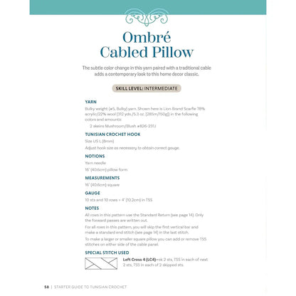 Starter Guide To Tunisian Crochet by Mary Beth Temple