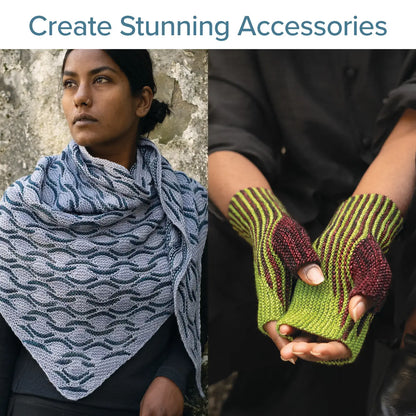 Short-Row Colorwork Knitting by Woolly Wormhead