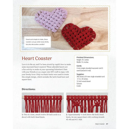 Adorable Macrame - Easy Techniques To Make Over 20 Projects! by Stacy Malimban