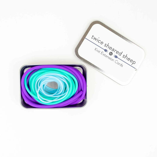 Twice Sheared Sheep - Knit Extension Cords/Stitch Holder Cords