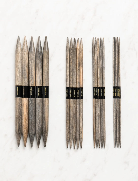 Lykke 6" Double Pointed Needles - Driftwood