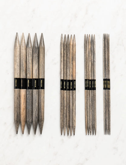 Lykke 6" Double Pointed Needles - Driftwood