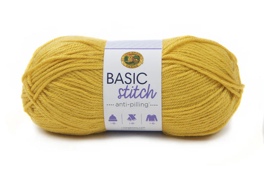 Lion Brand Yarns Basic Stitch - Mustard