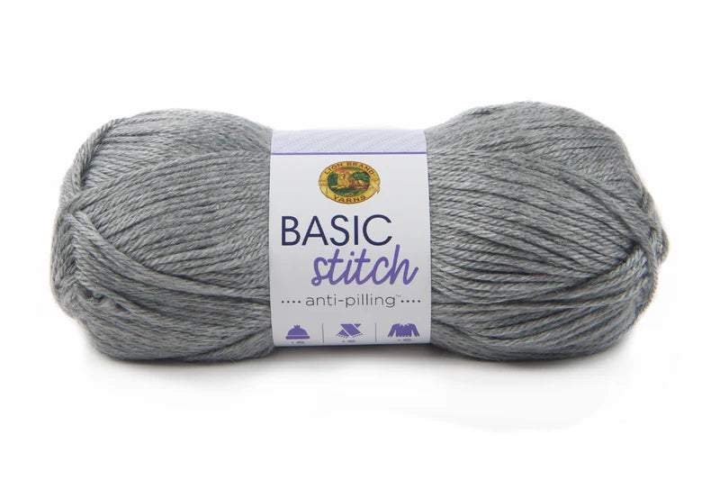 Lion Brand Yarns Basic Stitch - Silver Heather