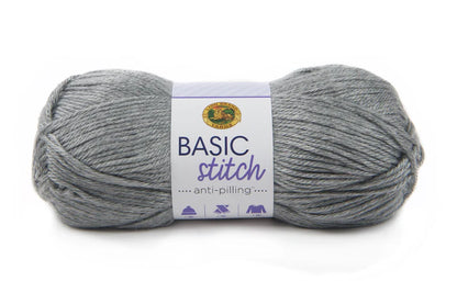 Lion Brand Yarns Basic Stitch - Silver Heather
