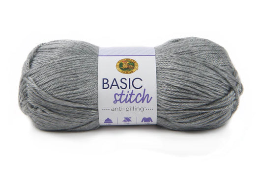 Lion Brand Yarns Basic Stitch - Silver Heather