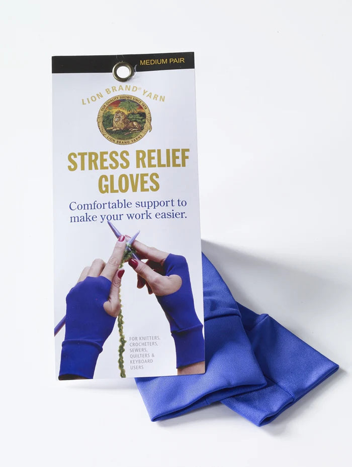 Lion Brand Yarns - Stress Relief Gloves