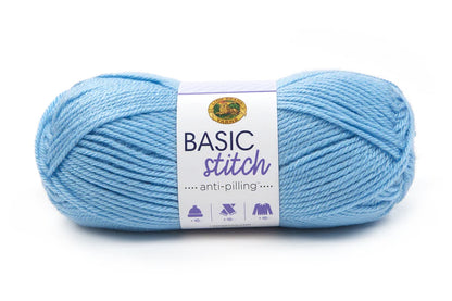 Lion Brand Yarns Basic Stitch - Baby Blue