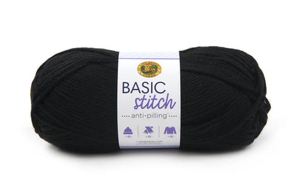 Lion Brand Yarns Basic Stitch - Black