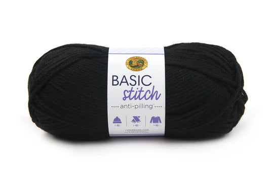 Lion Brand Yarns Basic Stitch - Black